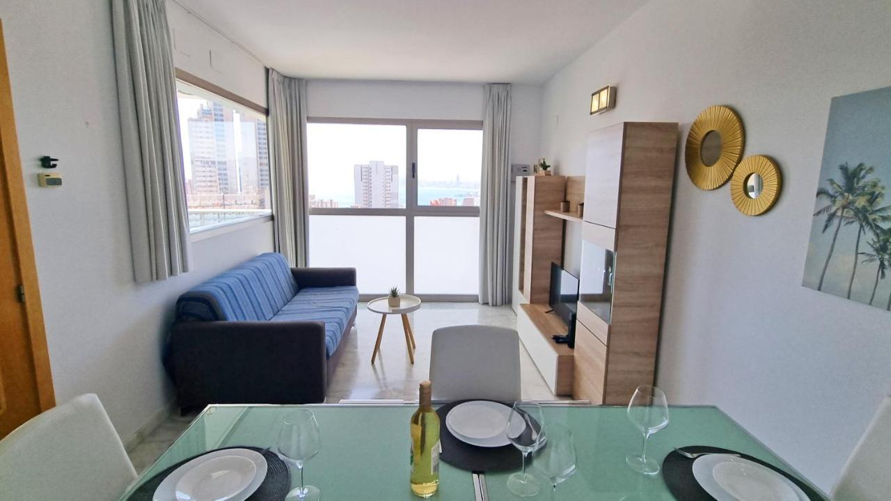 Skyline 9 Moderno Apartamento Con Terraza Privada Y Vistas Benidorm Exterior foto