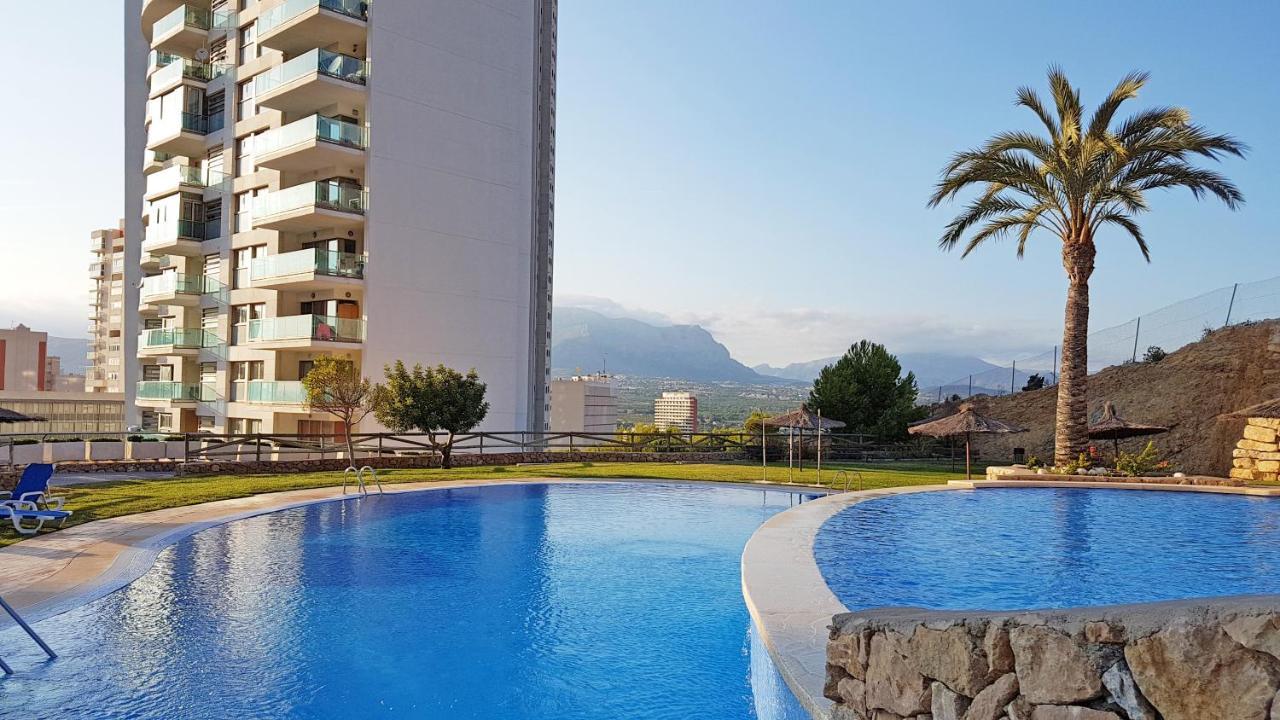 Skyline 9 Moderno Apartamento Con Terraza Privada Y Vistas Benidorm Exterior foto